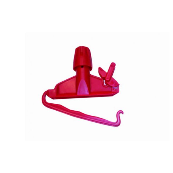 Mop holder with clip