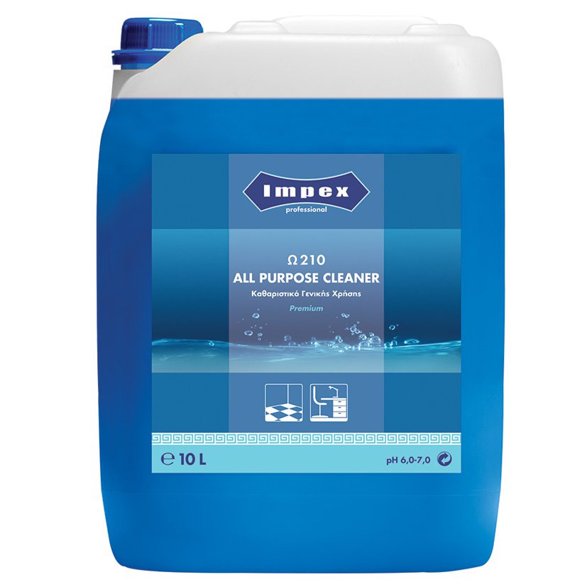 Ω210 ALL PURPOSE CLEANER Premium – Καθαριστικό Γενικής Χρήσης