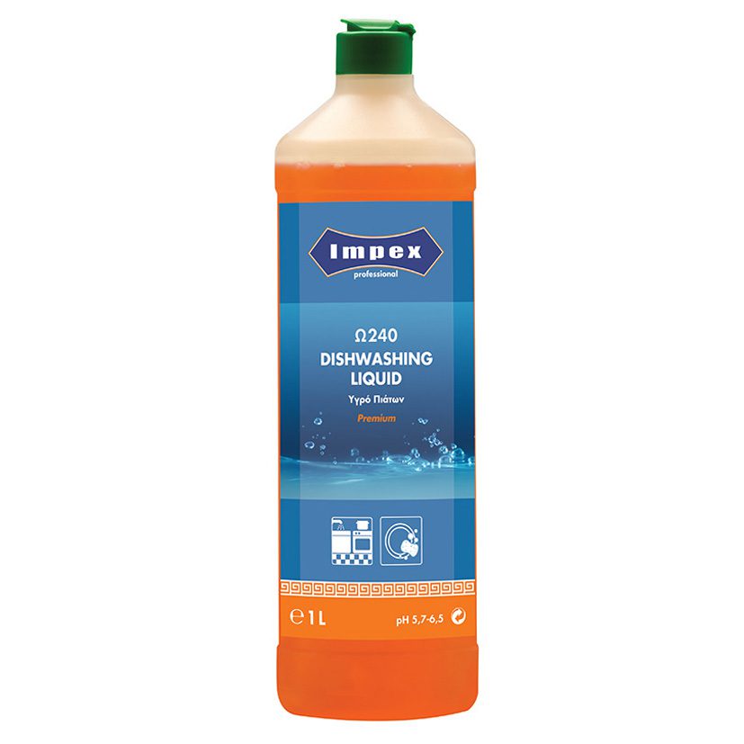 Ω240 DISHWASHING LIQUID Premium – Υγρό Πιάτων