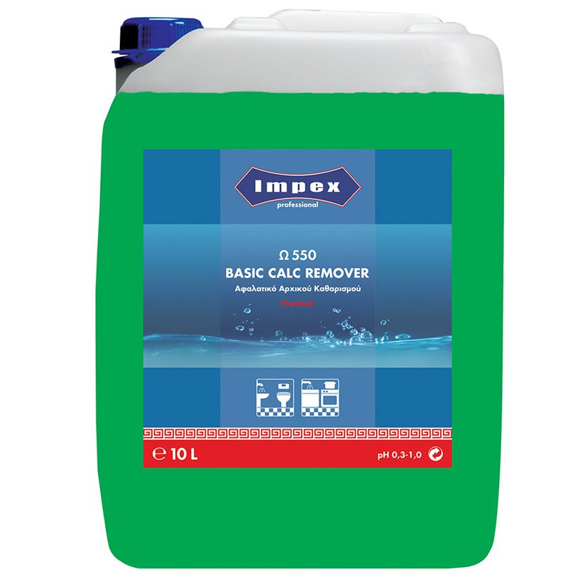 Ω550 BASIC CALC REMOVER Premium – Αφαλατικό Αρχικού Καθαρισµού